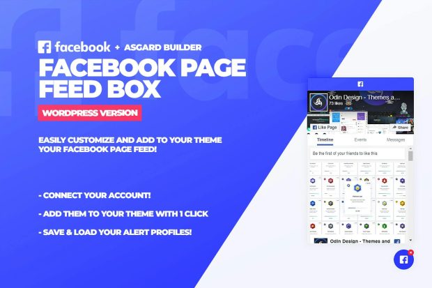 Facebook Page Feed Box WordPress Plugin 1.0.0