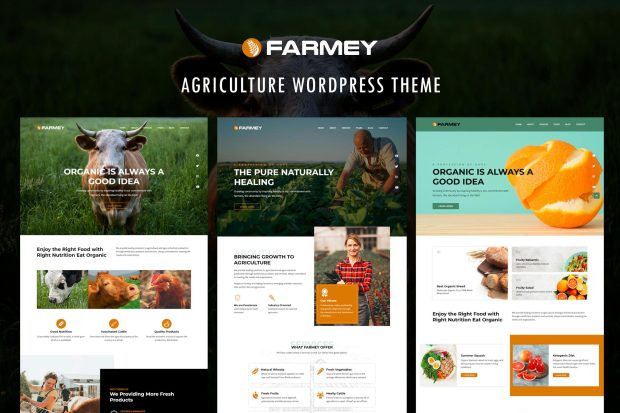 Farmey - Agriculture WordPress Theme 1.0