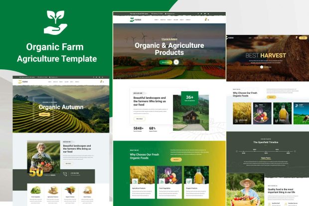 Farmi - Organic Farm Agriculture Template