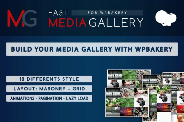 Fast Media Gallery For WPBakery - WP Plugin 1.0