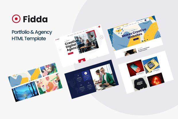 Fidda - Portfolio & Agency HTML5 Template