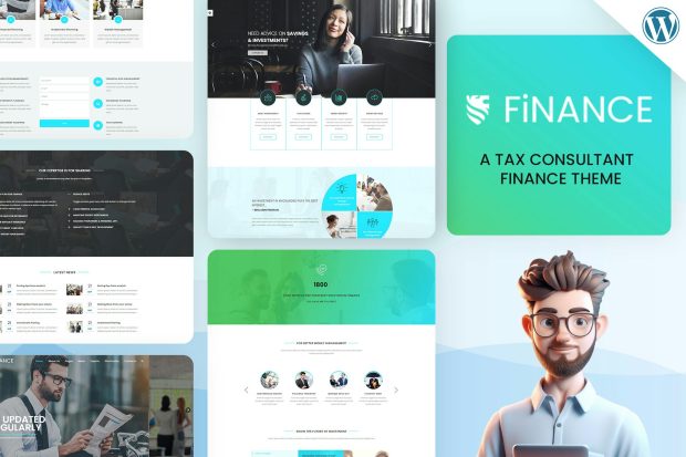 Finance Consultant - Consulting WordPress Theme 2.8