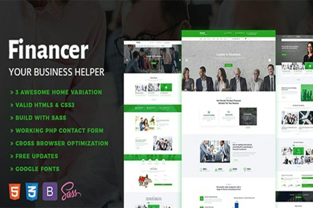 Financer - Consulting & Business Template