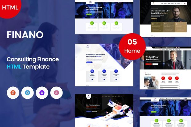 Finano - Consulting & Finance Template