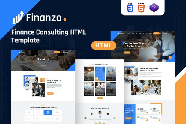 Finanzo | HTML Template