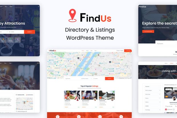 Findus - Directory Listing WordPress Theme 1.1.46