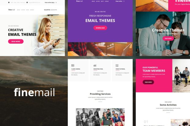 finemail - 60+ Modules E-mail Templates