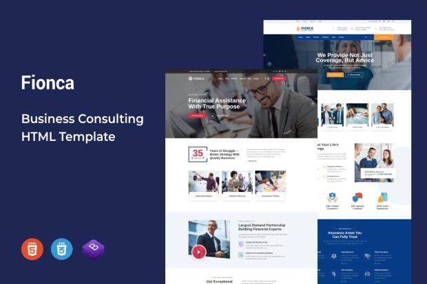 Fionca - Business & Finance HTML Template