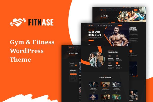 Fitnase - Gym And Fitness WordPress Theme 1.0.8