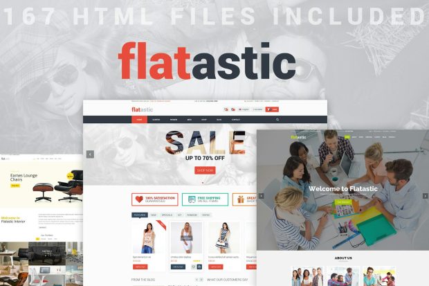 Flatastic - Versatile HTML Template