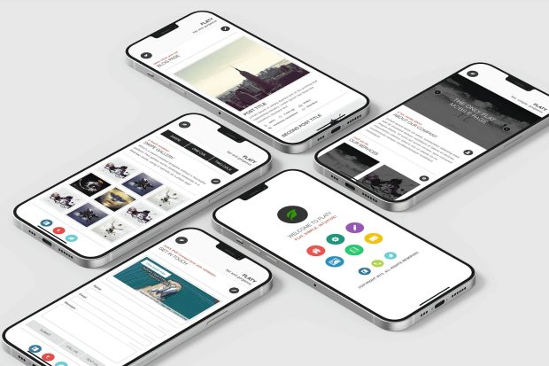 Flaty | Mobile Website Template