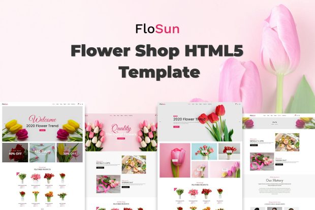 FloSun - Flower Shop HTML5 Template