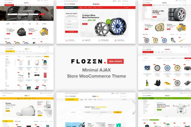 Flozen - AJAX Car Accessories Theme for WordPress 1.4.8