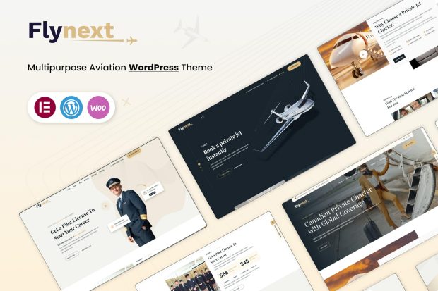 Flynext - Multipurpose Aviation WordPress Theme 2.1.2