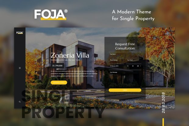 Foja | Single Property WordPress Theme 1.6