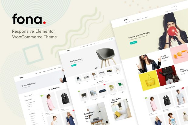 Fona - Responsive Elementor WooCommerce Theme 3.1.4