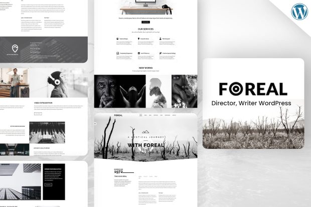 Foreal - Director, Writer WordPress Theme 2.7