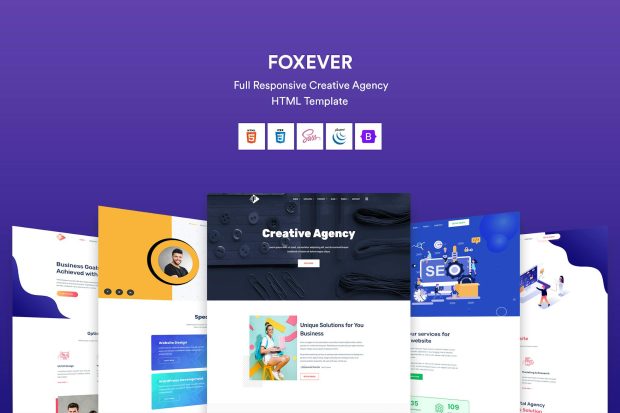 FoxEver - Creative Agency HTML5 Template