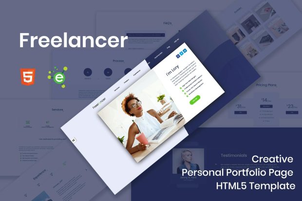 Freelancer - Personal Portfolio HTML5 Template