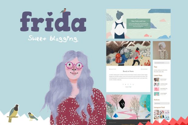 Frida - A Sweet & Classic Blog Theme 7.0.3