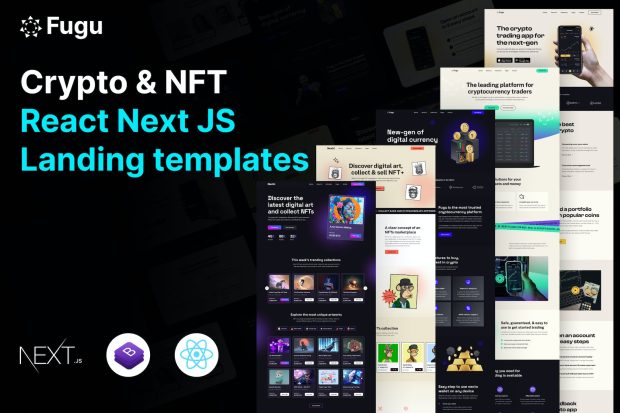 Fugu - NFT & Crypto React Next js Template