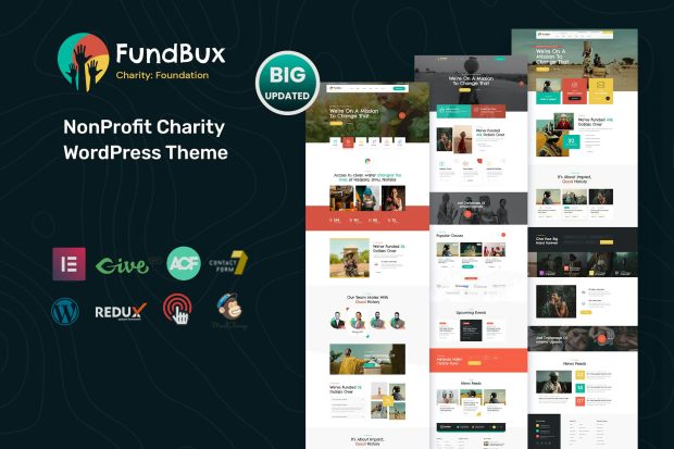 Fundbux - Charity & Fundraise WordPress Theme 1.5.0