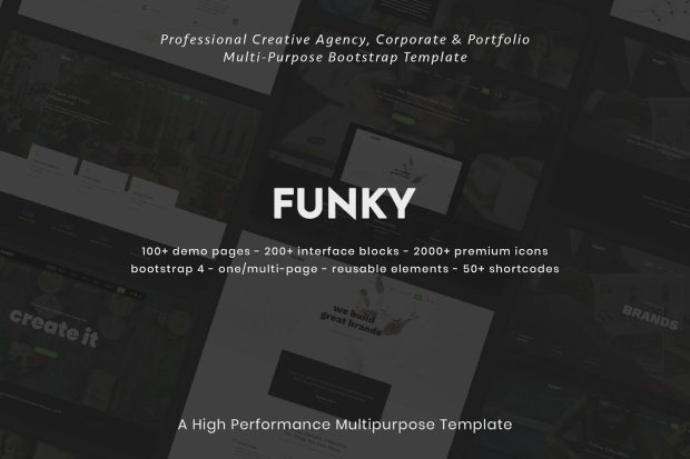 Funky - Creative Multipurpose Template