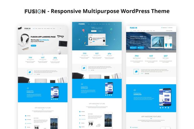 Fusion – Responsive Multipurpose WordPress Theme 1.0