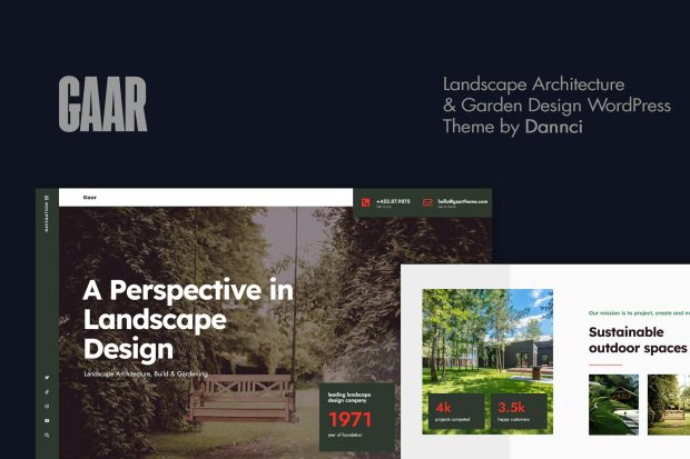 Gaar - Landscape Architecture & Garden Design 1.0