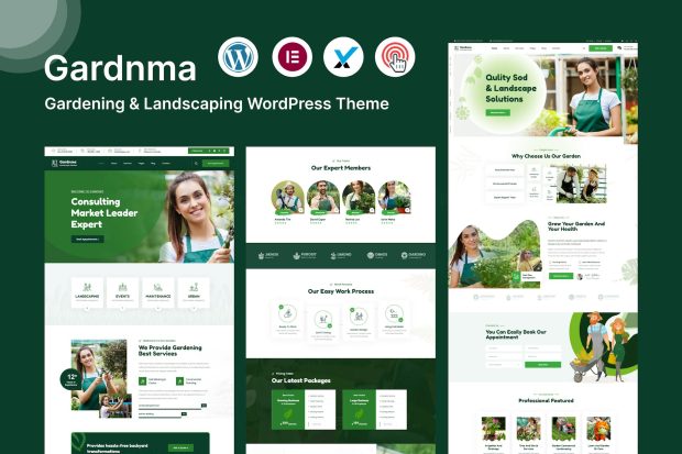 Gardnma - Gardening & Landscaping WordPress Theme 1.0