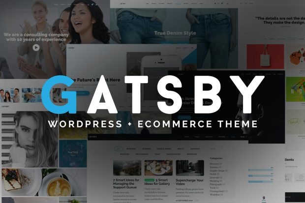 Gatsby - WordPress + eCommerce Theme 1.9