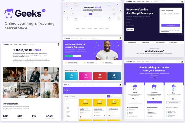 Geeks - Online Learning Marketplace Theme 1.2.24