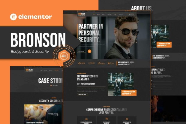 Gensur - Insurance Agency Elementor Template Kit