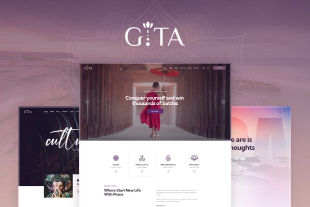 Gita - Spiritual Teachings & Yoga WordPress Theme 1.1.0