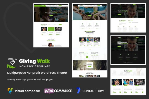 GivingWalk – Multipurpose Nonprofit WP Theme 2.1