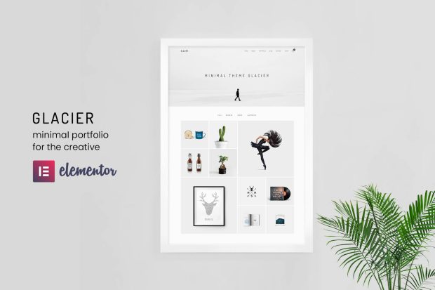 Glacier - Minimal WordPress Portfolio Theme 5.0.1