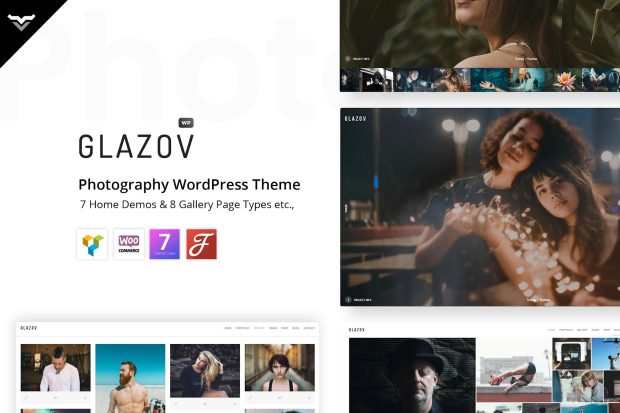 Glazov - Photography WordPress Theme 1.7