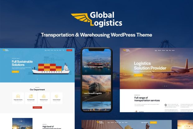 Global Logistics | Transportation & Warehousing Theme 3.14.0