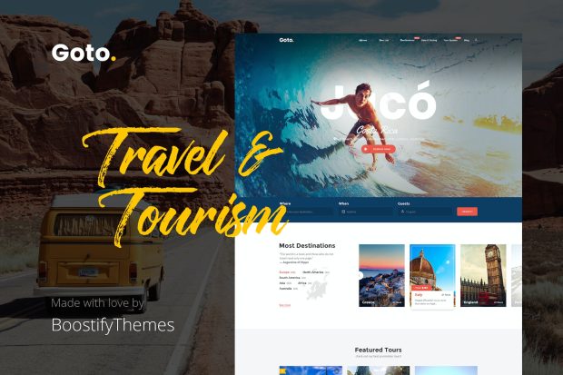 Goto - Tour & Travel WordPress Theme 2.5