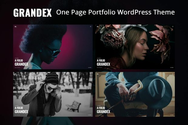 Grandex - One Page Portfolio WordPress Theme 1.0