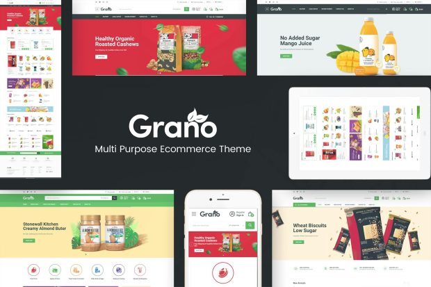 Grano - Organic & Food WordPress Theme 1.0.1