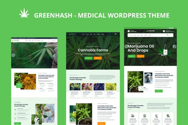 Greenhash - Medical WordPress Theme 1.0