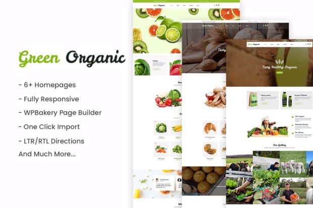 GreenOrganic - Organic & Bakery WordPress Theme 2.32