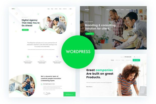 Gullu - Agency & Multipurpose WordPress Theme 2.0.0