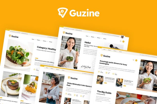 Guzine: Adsense Ready Magazine WordPress Theme 1.2.1