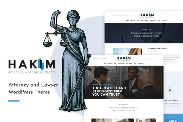 Hakim | Attorney and Lawyer WordPress Theme 1.6