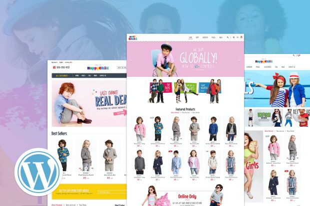 HappyChild | Multi Store Responsive WordPress Them 1.0.8