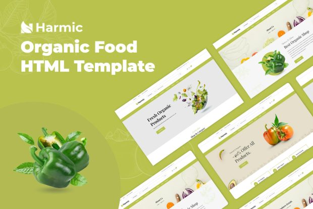 Harmic - Organic Food HTML Template