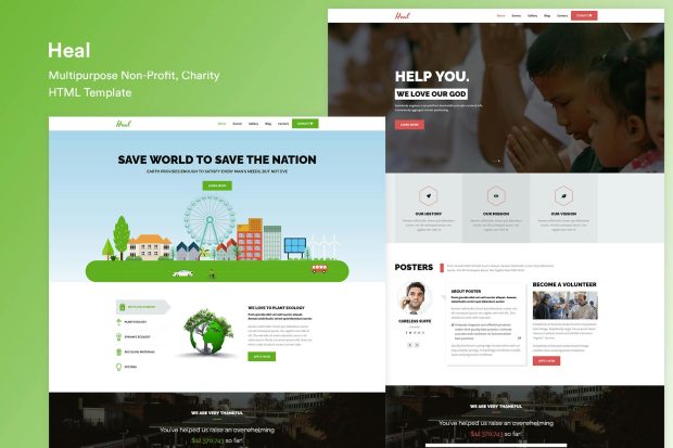 Heal - Charity HTML Template