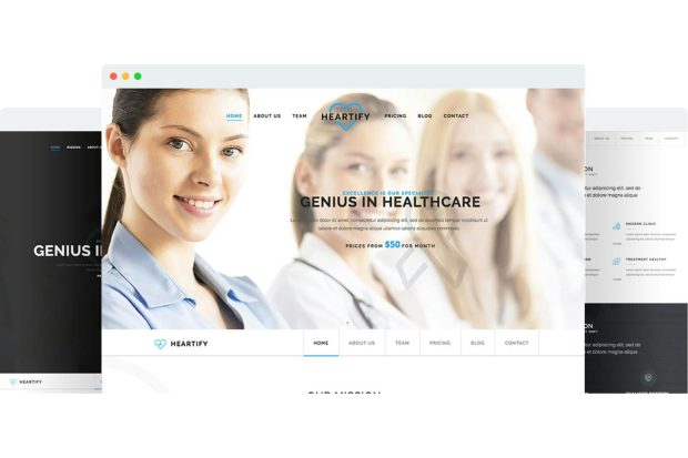 Heartify - Responsive Medical and Health Template